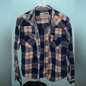 Mens plaid shirt